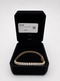 7.29CT TW 14KYG LAB DIAMOND BRACELET