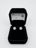 3.30CT TW 14KG LAB DIAMOND STUD EARRINGS